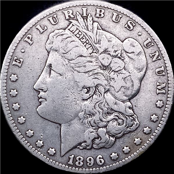 1896-S Silver Morgan Dollar LIGHTLY CIRCULATED