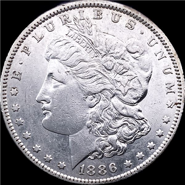 1886-O Silver Morgan Dollar NEARLY UNCIRCULATED