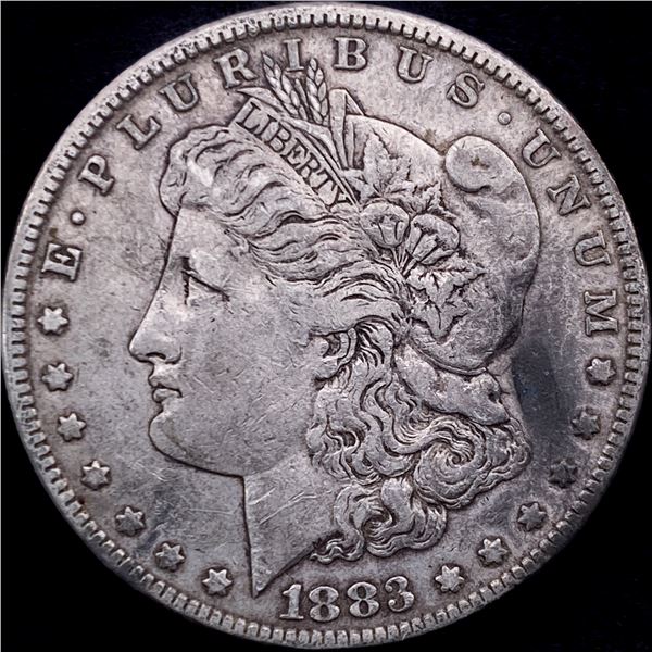 1883 Morgan Silver Dollar NEARLY UNCIRCULATED