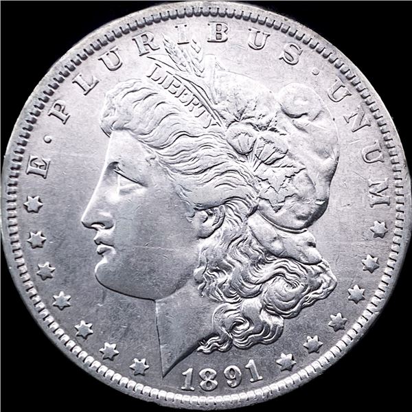 1891-O Silver Morgan Dollar NEARLY UNCIRCULATED