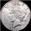 Image 1 : 1922 Silver Peace Dollar NEARLY UNCIRCULATED