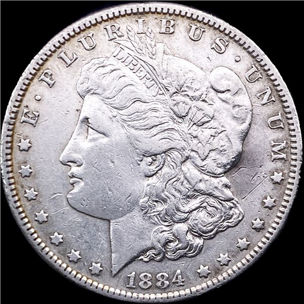 1884-S Silver Morgan Dollar NEARLY UNCIRCULATED