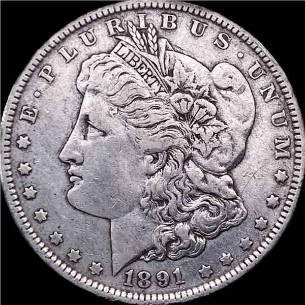 1891-O Silver Morgan Dollar LIGHTLY CIRCULATED
