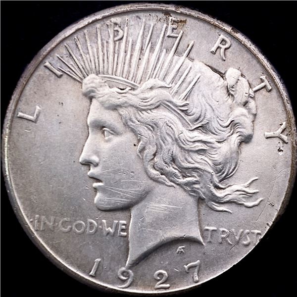 1927 Peace Silver Dollar CLOSELY UNCIRCULATED