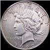 Image 1 : 1927 Peace Silver Dollar CLOSELY UNCIRCULATED