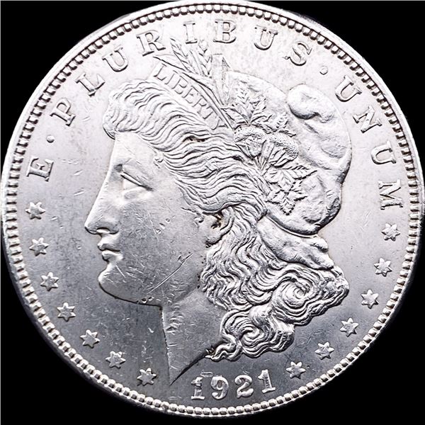 1921-S Silver Morgan Dollar CHOICE BU