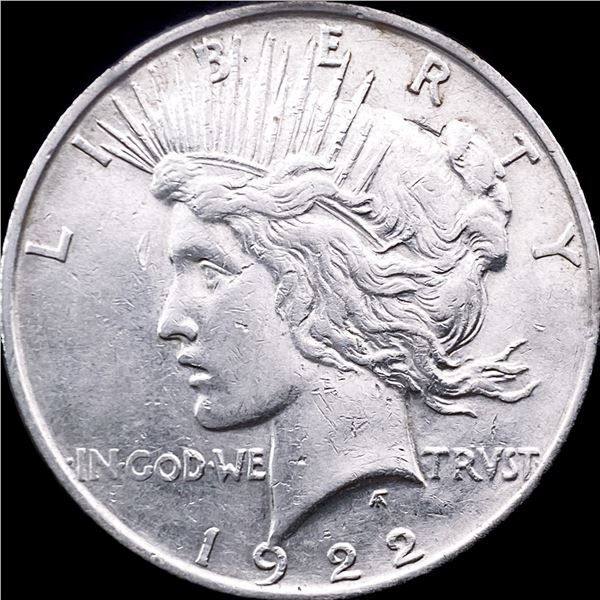 1922 Silver Peace Dollar CHOICE AU