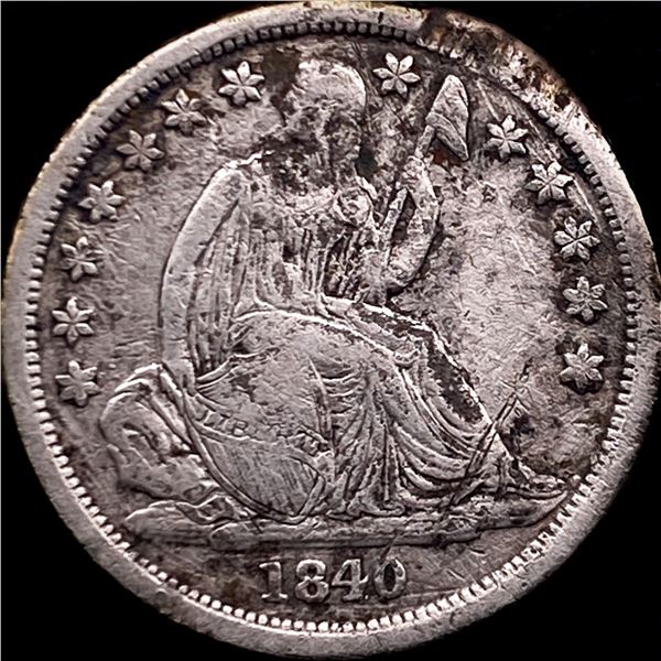 1840-O Seated Liberty Dime NICELY CIRCULATED