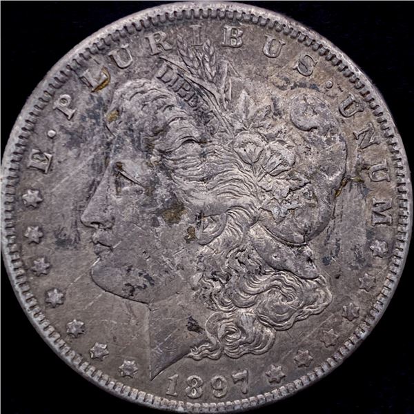 1897-O Silver Morgan Dollar CLOSELY UNCIRCULATED
