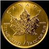 Image 2 : 2009 Gold 1/4 oz Canadian Maple Leaf SUPERB GEM BU