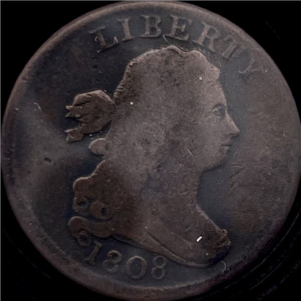1808 Classic Head Half Cent NICELY CIRCULATED
