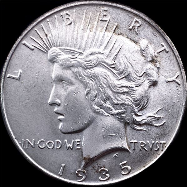 1935 Silver Peace Dollar UNCIRCULATED