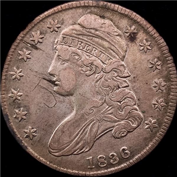 1836 Capped Bust Half Dollar HIGH GRADE