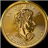 Image 1 : 2020 1/10 oz Gold Canadian Maple Leaf SUPERB GEM BU