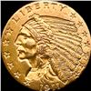 Image 1 : 1911 Indian Head $2.5 Gold Quarter Eagle NICELY CIRCULATED