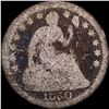 Image 1 : 1850 Seated Liberty Half Dime CLOSELY UNCIRCULATED