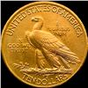 Image 2 : 1912 Indian Head Eagle $10 Gold Coin NEARLY UNCIRCULATED