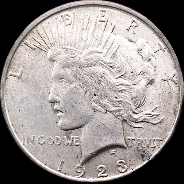 1923 Silver Peace Dollar CLOSELY UNCIRCULATED