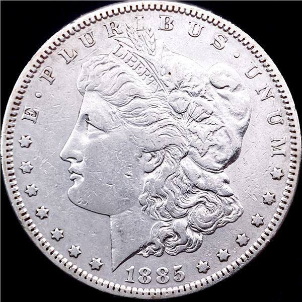 1885-S Silver Morgan Dollar NEARLY UNCIRCULATED