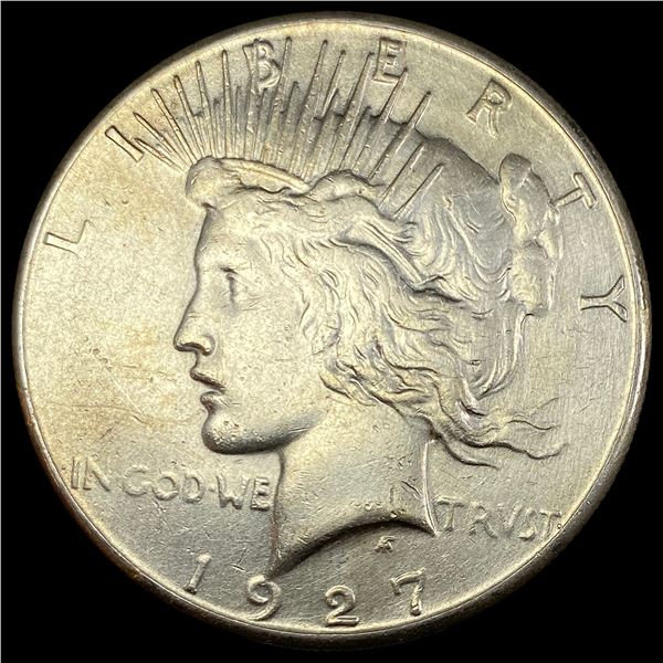 1927-S Silver Peace Dollar CLOSELY UNCIRCULATED