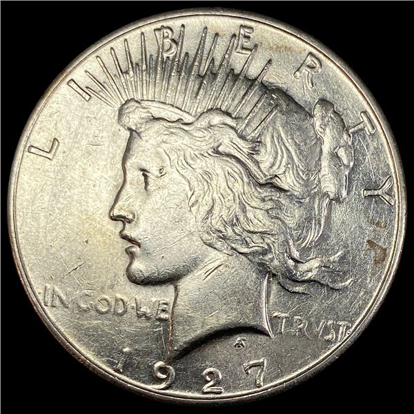 1927-S Silver Peace Dollar CLOSELY UNCIRCULATED