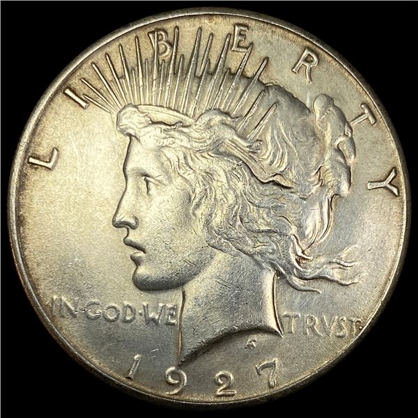 1927-S Silver Peace Dollar CLOSELY UNCIRCULATED