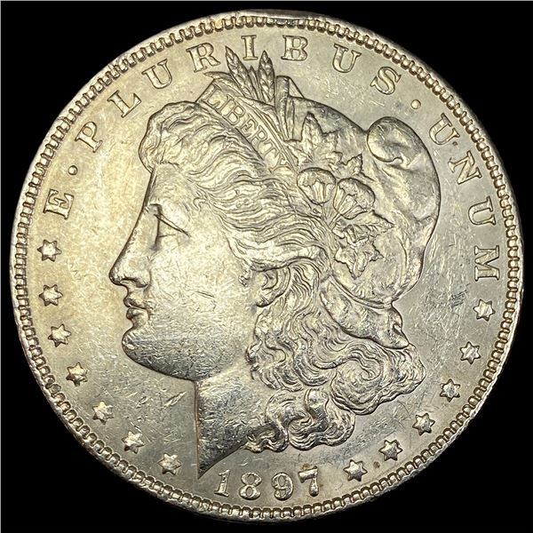 1897-S Silver Morgan Dollar CLOSELY UNCIRCULATED
