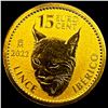 Image 1 : 2022 Spain 1/10oz Gold 15 Euro Cent SUPERB GEM BU