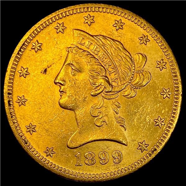 1899 Liberty Head $10 Eagle UNCIRCULATED