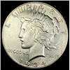 Image 1 : 1934-S Silver Peace Dollar CLOSELY UNCIRCULATED