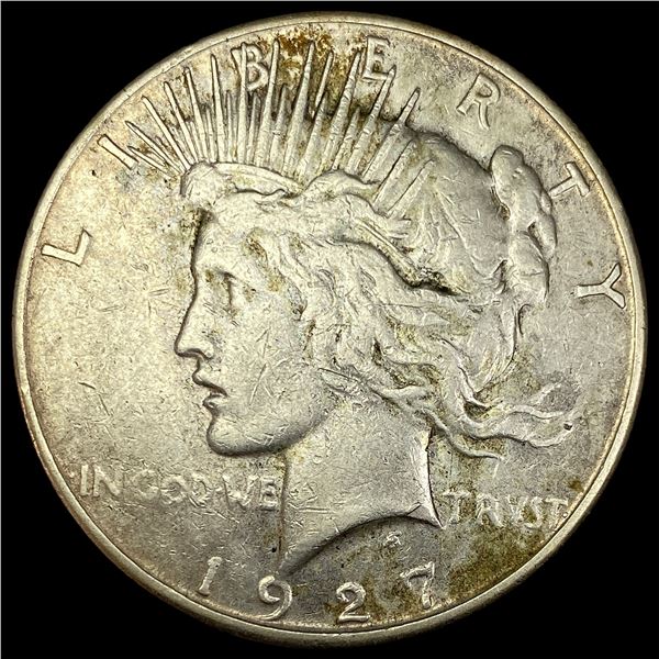 1927-S Silver Peace Dollar LIGHTLY CIRCULATED