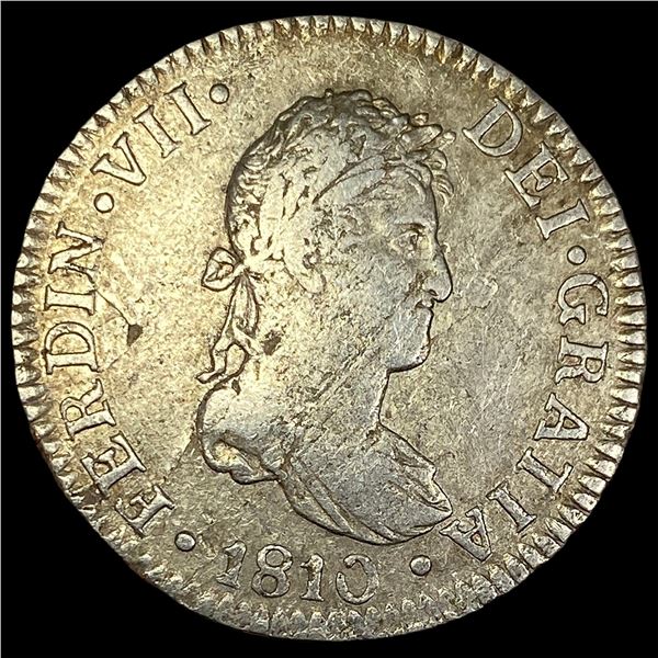 1813 Mexico Silver 2 Reales Ferdinand VII HIGH GRADE