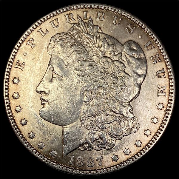 1887 Morgan Silver Dollar CLOSELY UNCIRCULATED