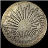 Image 1 : 1844-Mo MEXICO Silver 2 Reales HIGH GRADE