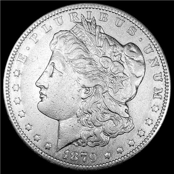 1879-S Silver Morgan Dollar NEARLY UNCIRCULATED
