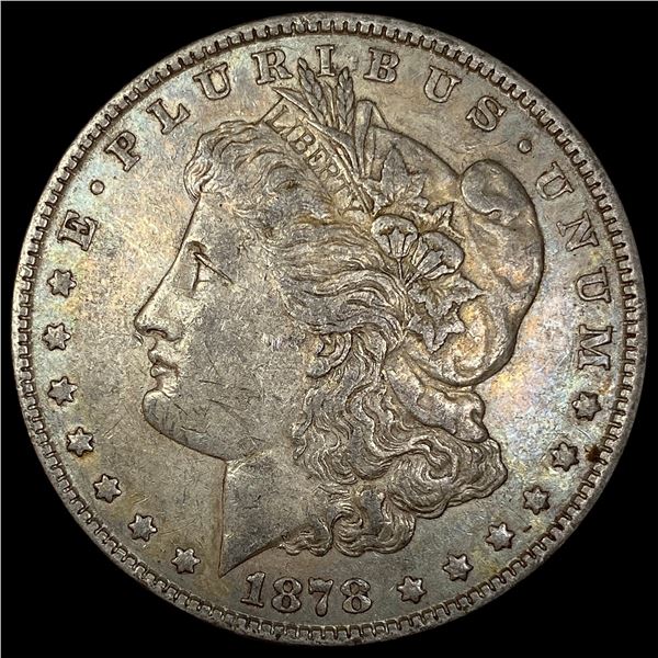 1878 Silver Morgan Dollar NEARLY UNCIRCULATED