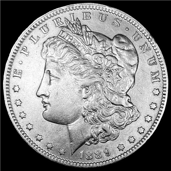 1889 Silver Morgan Dollar CLOSELY UNCIRCULATED