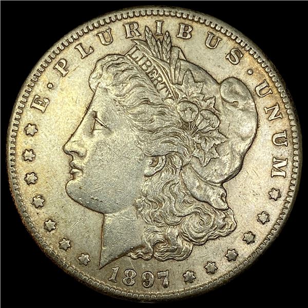 1897-S Silver Morgan Dollar CLOSELY UNCIRCULATED