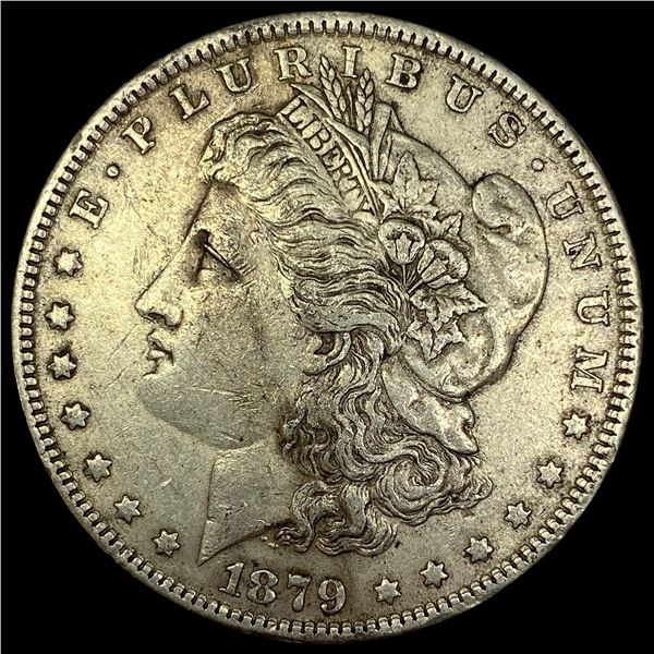 1879 Silver Morgan Dollar CLOSELY UNCIRCULATED