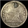 Image 1 : 1858 Silver Half Dime NICELY CIRCULATED