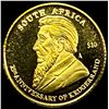 Image 1 : 2005 Liberia Gold $10 25th Anniv. Krugerrand HIGH GRADE