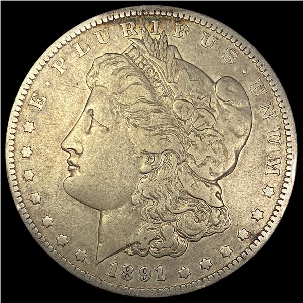 1891-O Silver Morgan Dollar NEARLY UNCIRCULATED