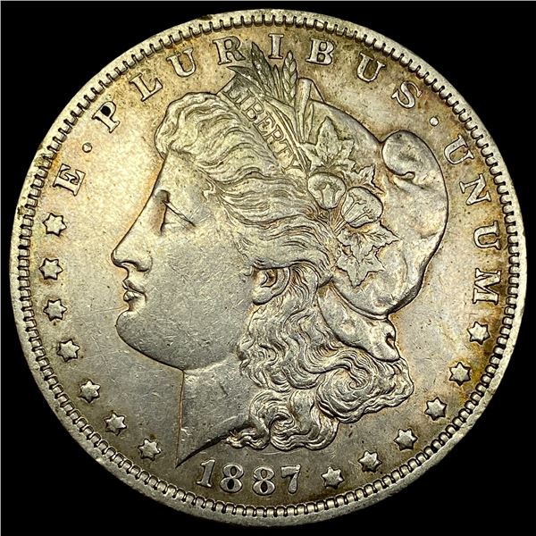 1887-O Silver Morgan Dollar NEARLY UNCIRCULATED