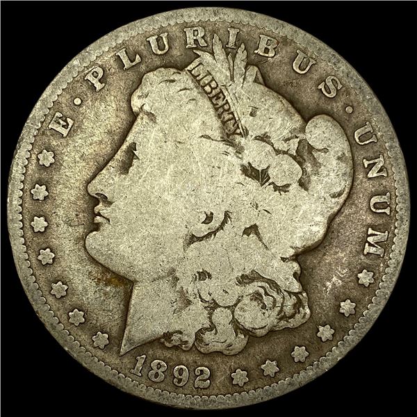 1892-S Silver Morgan Dollar NICELY CIRCULATED