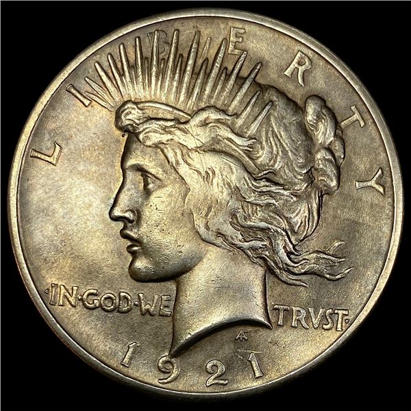 1921 Silver Peace Dollar CLOSELY UNCIRCULATED