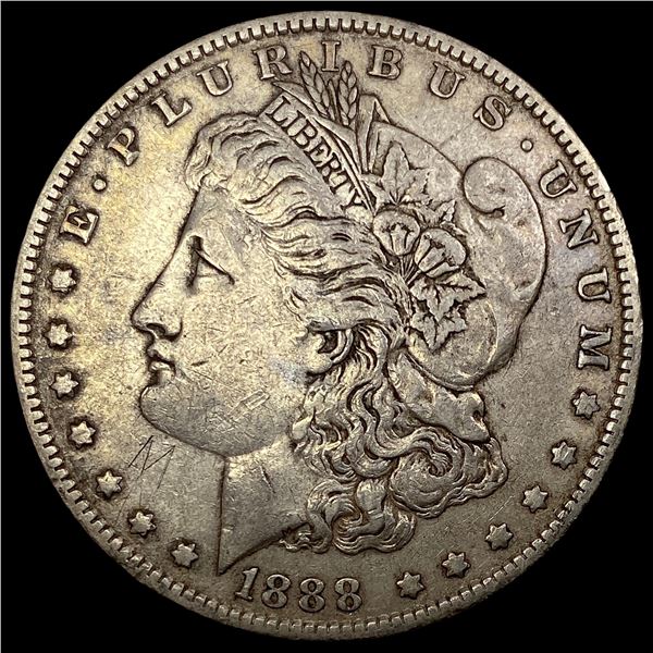 1888-O Silver Morgan Dollar NEARLY UNCIRCULATED