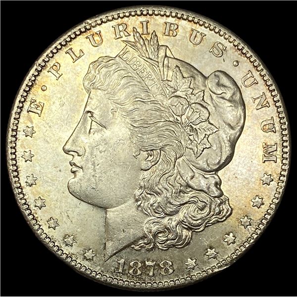 1878-S Silver Morgan Dollar CHOICE BU