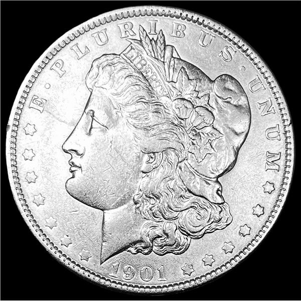 1901 Morgan Silver Dollar CLOSELY UNCIRCULATED