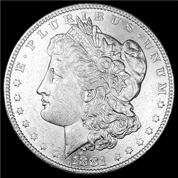 1881-S Silver Morgan Dollar CHOICE AU