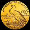 Image 2 : 1908 Indian Head Half Eagle $5 Gold NEARLY UNCIRCULATED